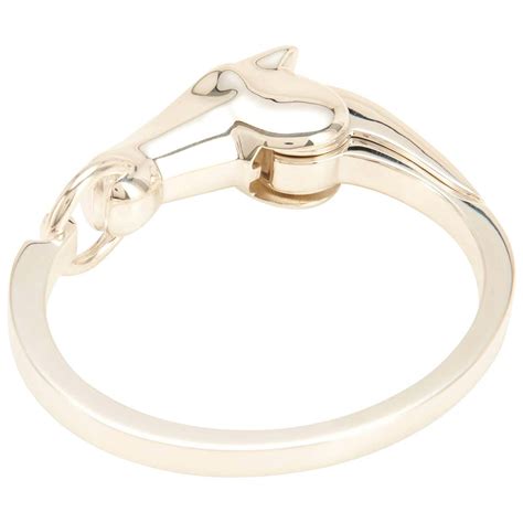 hermes sterling silver equestrian bracelet|hermes equestrian bracelet.